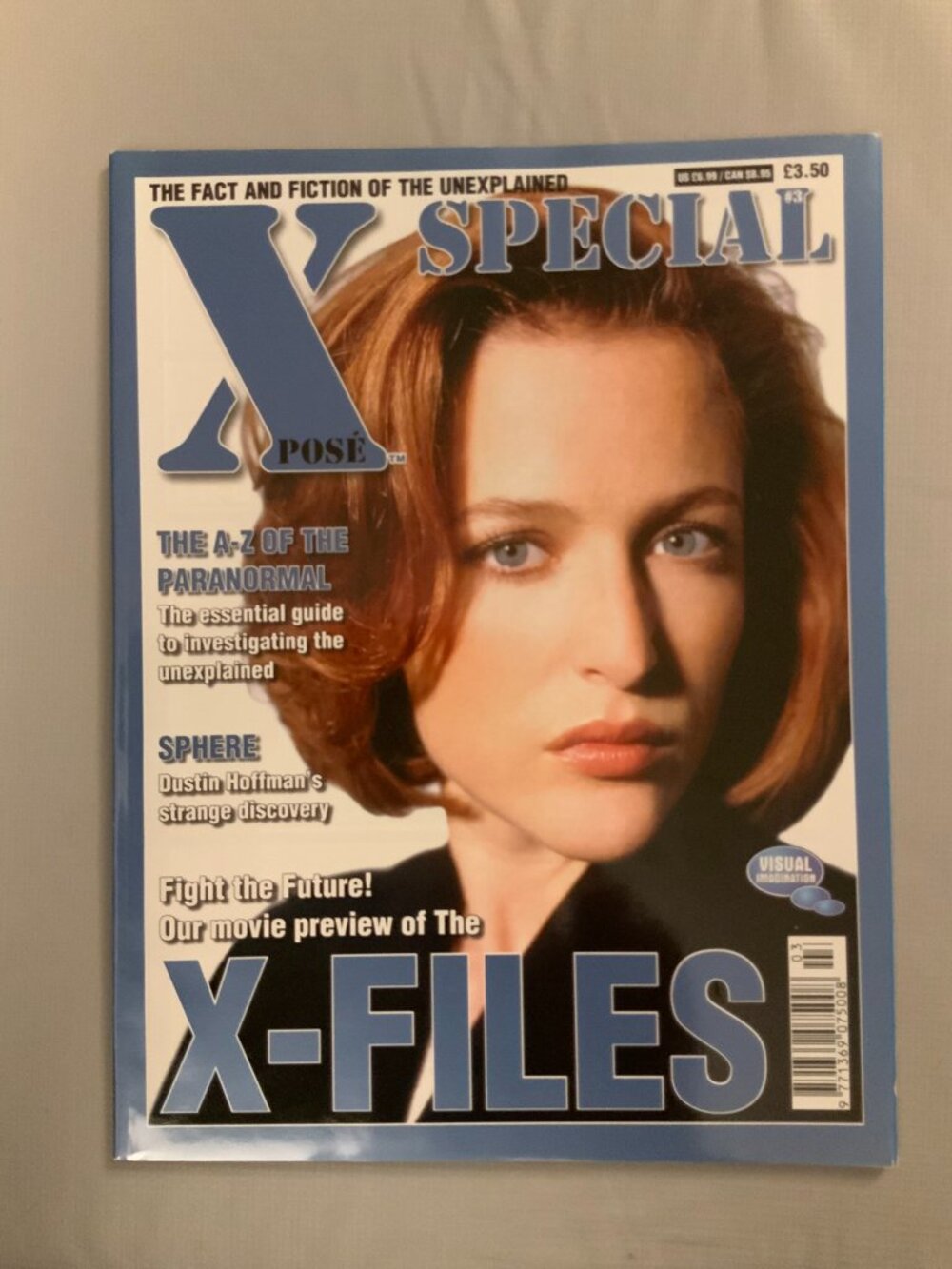 XPOSE SPECIAL #3 1998 Magazine THE X-FILES Fight The Future GILLIAN ANDERSON NM